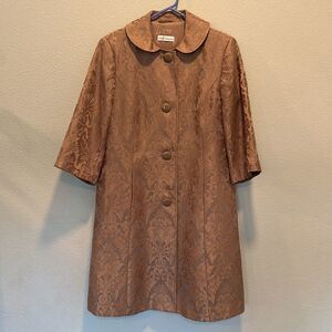 Melody Thomas Scott Dress with Overcoat‎ Sz 12